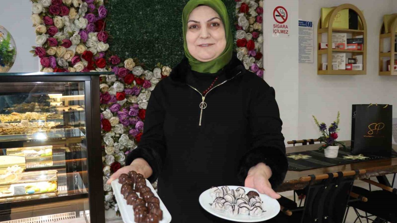 Van’da otlu peynirli ve kavutlu çikolata üretildi