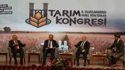 6. Uluslararası Yerel Yönetimler Tarım Kongresi Erzurum’da başladı
