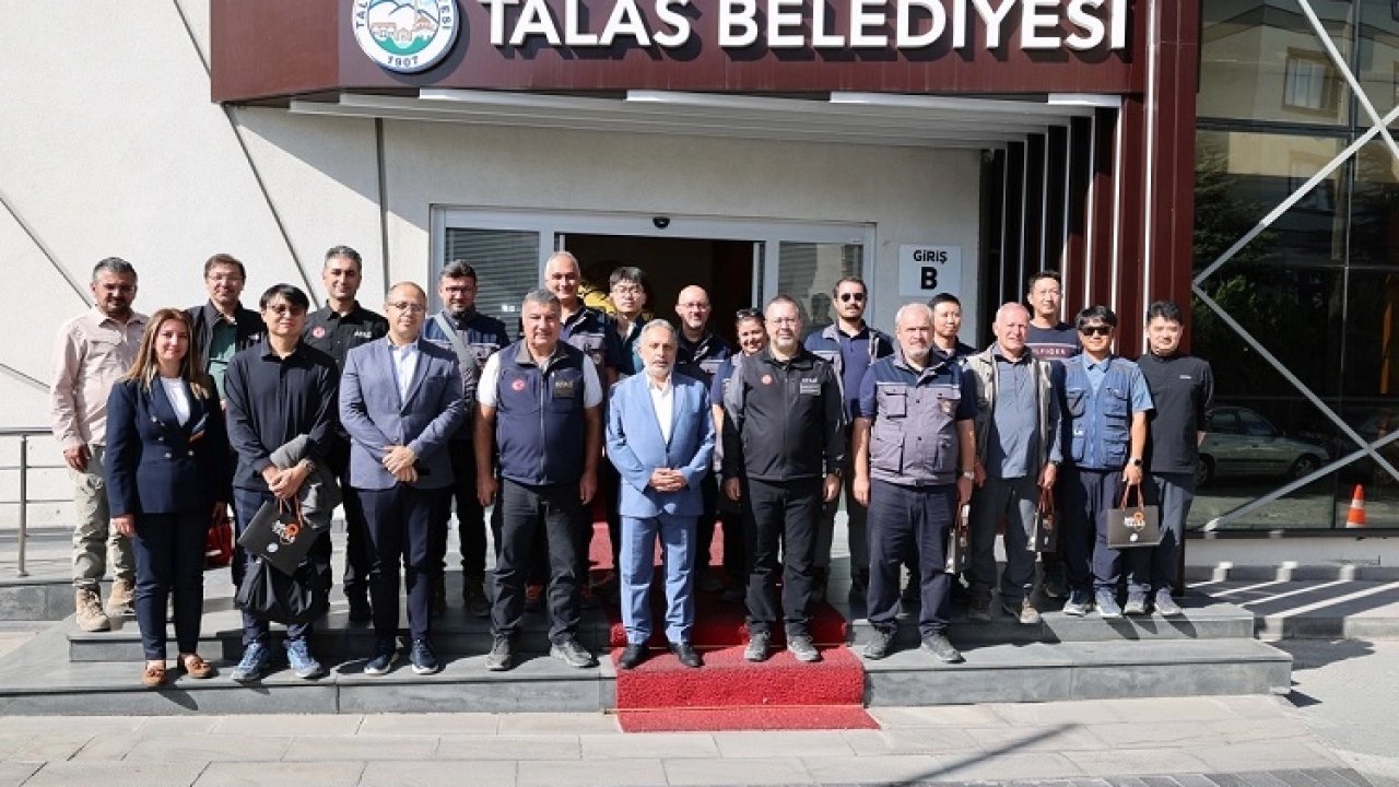 AFAD heyetinden Kayseri Talas'ın örnek projesine yakın takip