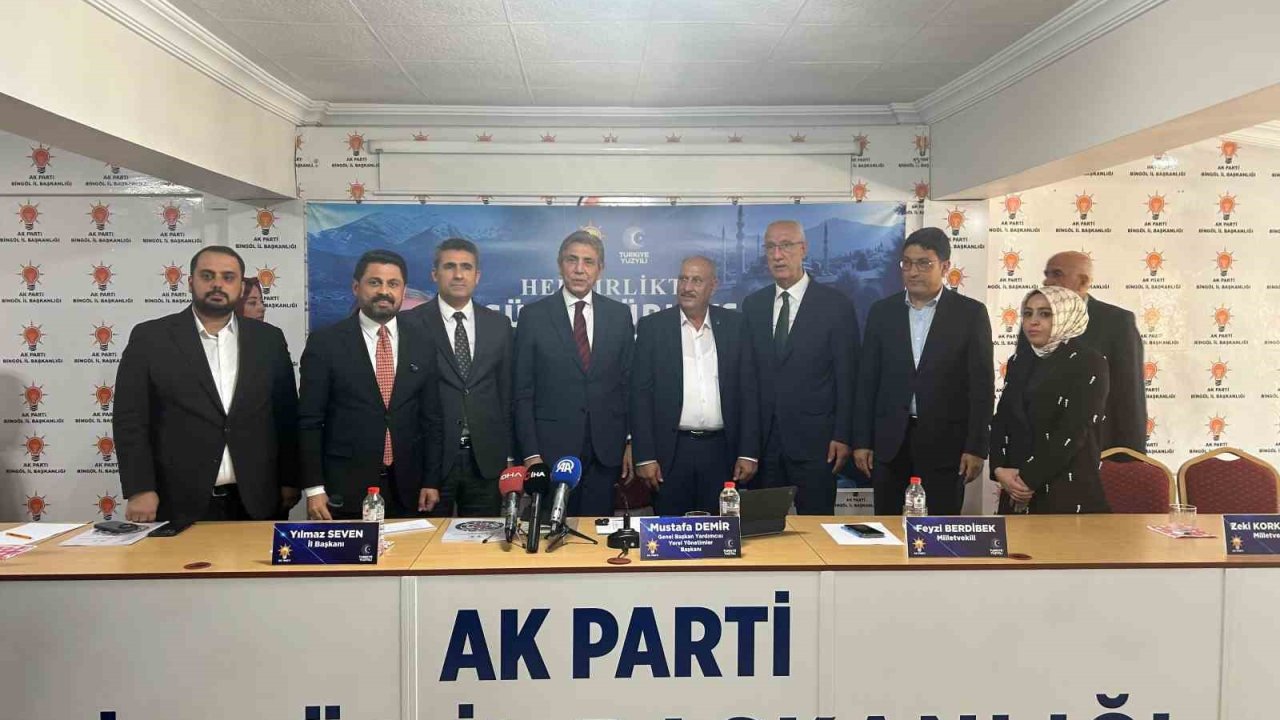 AK Parti Genel Başkan Yardımcısı Demir: "Eser üretmek bizim işimiz, hezimet CHP’nin işi"