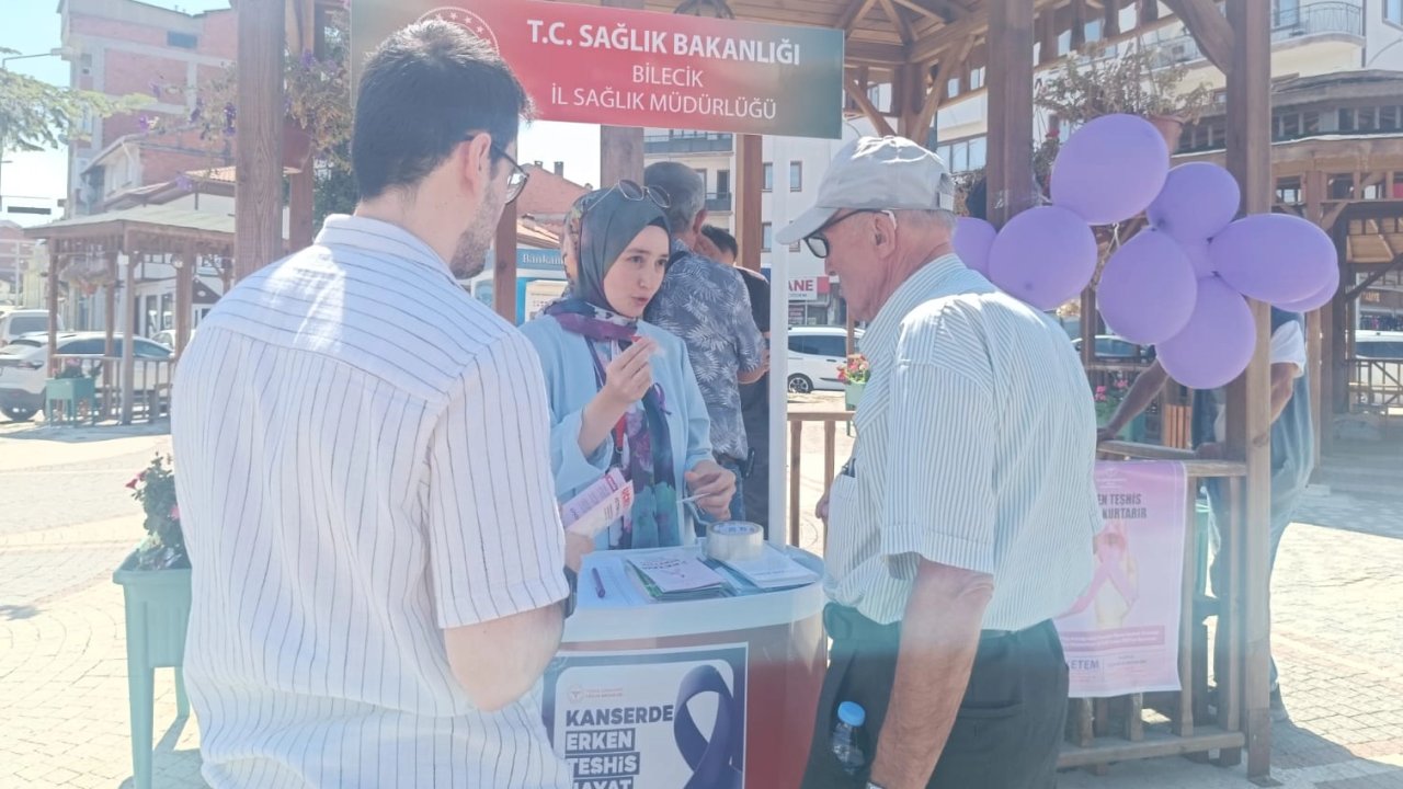 Bilecik'te Halk Sağlığı haftasında bilinçlendirme etkinliği