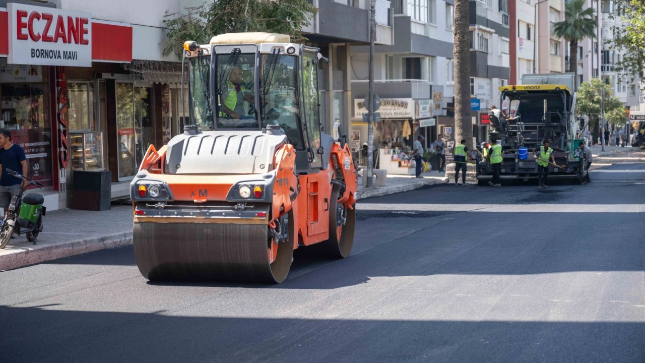 Bornova’da yollar 8 Eylül’e hazır