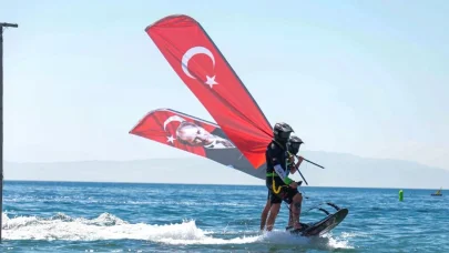 Bursa Gemlik Körfezi’nde su şöleni