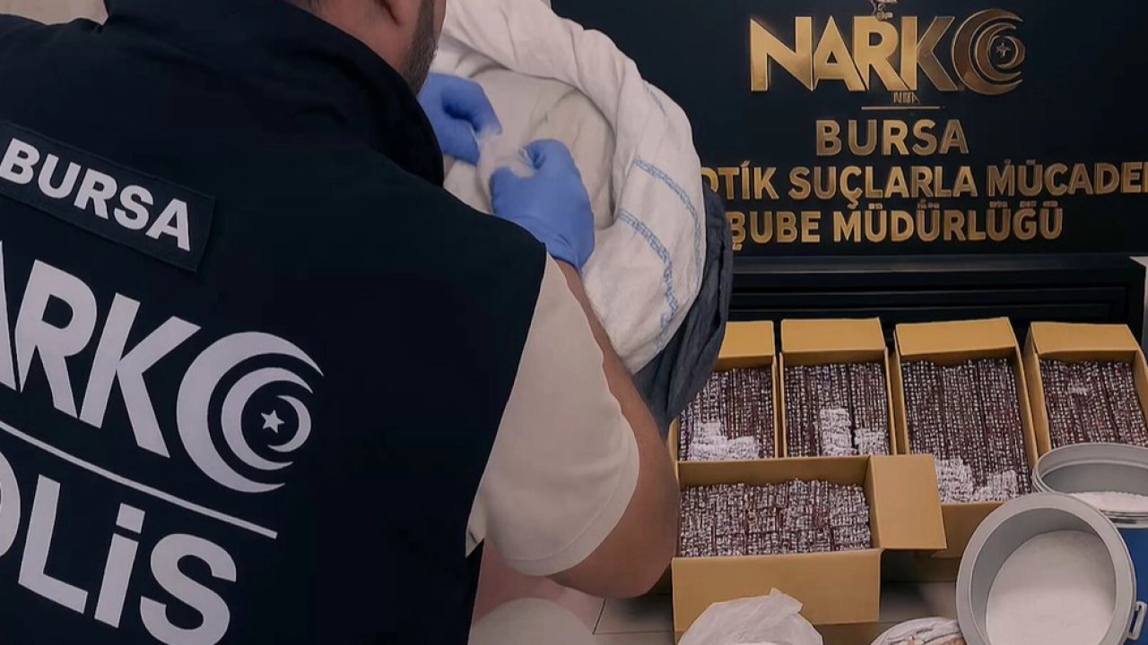 Bursa'da binlerce uyuşturucu hap ele geçirildi