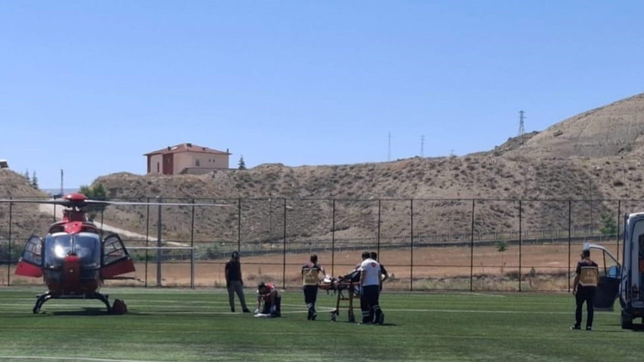 (Düzeltme) Malatya’da devrilen tırın sürücüsü ağır yaralandı