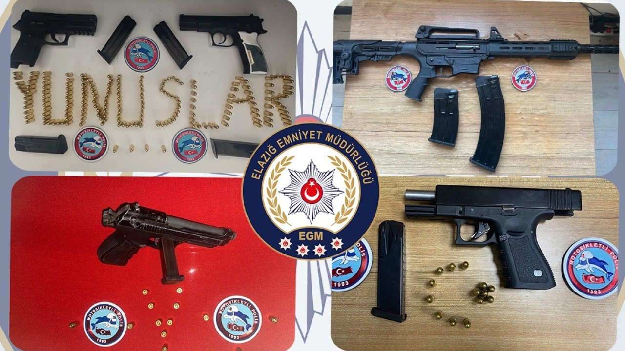 Elazığ’da kesinleşmiş hapis cezasıyla aranan 81 şüpheli yakalandı