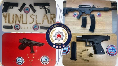 Elazığ’da kesinleşmiş hapis cezasıyla aranan 81 şüpheli yakalandı