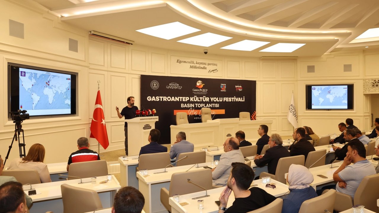  GastroANTEP Kültür Yolu Festivali için geri sayım başladı