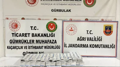 Gürbulak’ta 2 bin 450 adet uyuşturucu hap ele geçirildi