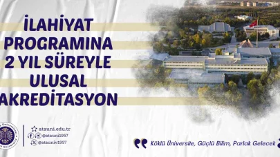 İlahiyat programına 2 yıl süreyle ulusal akreditasyon