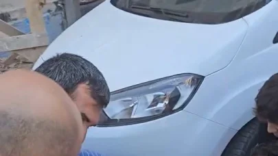 Kafasına inşaattan tuğla düşen şahıs yaralandı