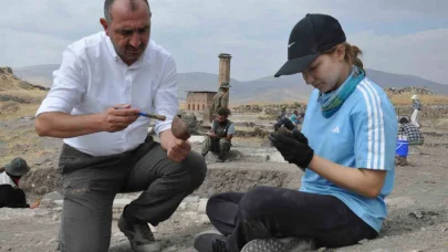 Kars Ani Ören Yeri’nde 7 bölgede kazı çalışması yapılıyor