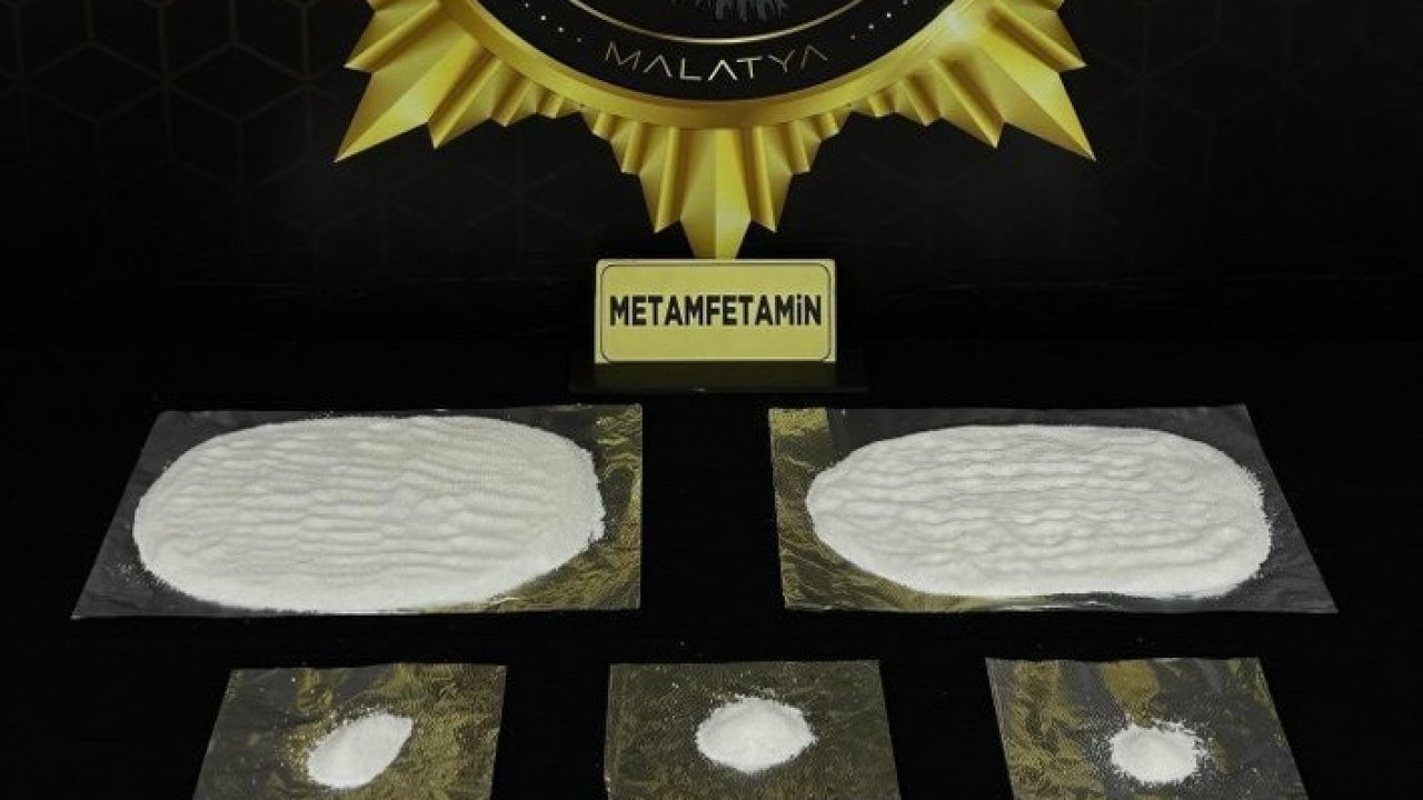 Malatya’da uyuşturucu operasyonu