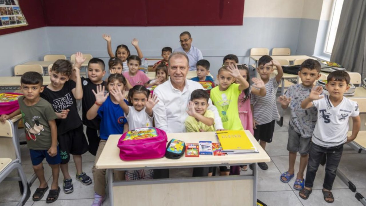 Mersin’de 18 bin öğrenciye çanta ve kırtasiye desteği