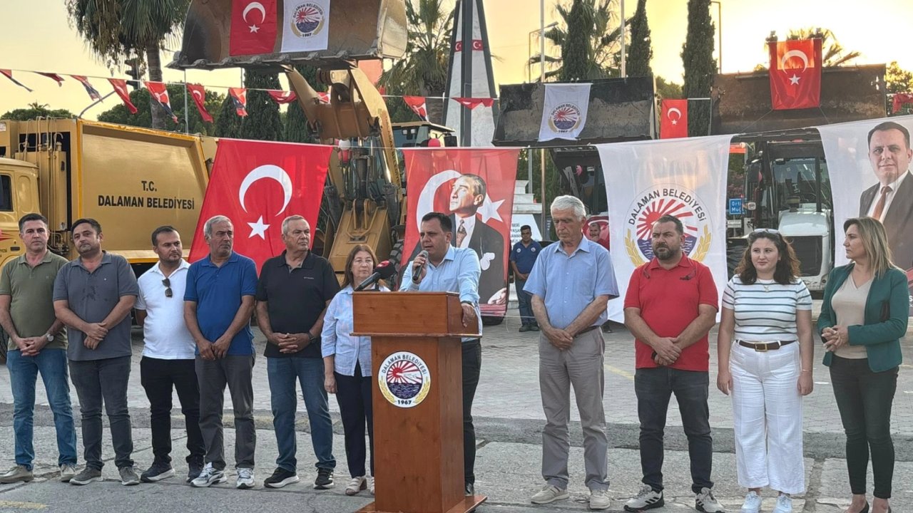Muğla Dalaman'da araç filosunu 30 yeni araçla güçlendirdi