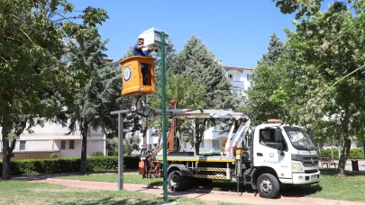 Muğla parklarına kameralı güvenlik ve ücretsiz Wi-Fi