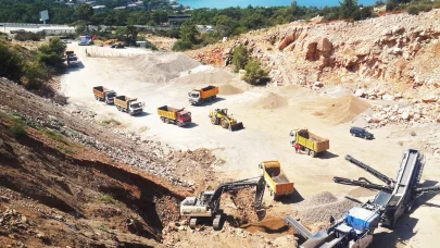 Muğla'dan hafriyat kamyonlarına uydu takibi