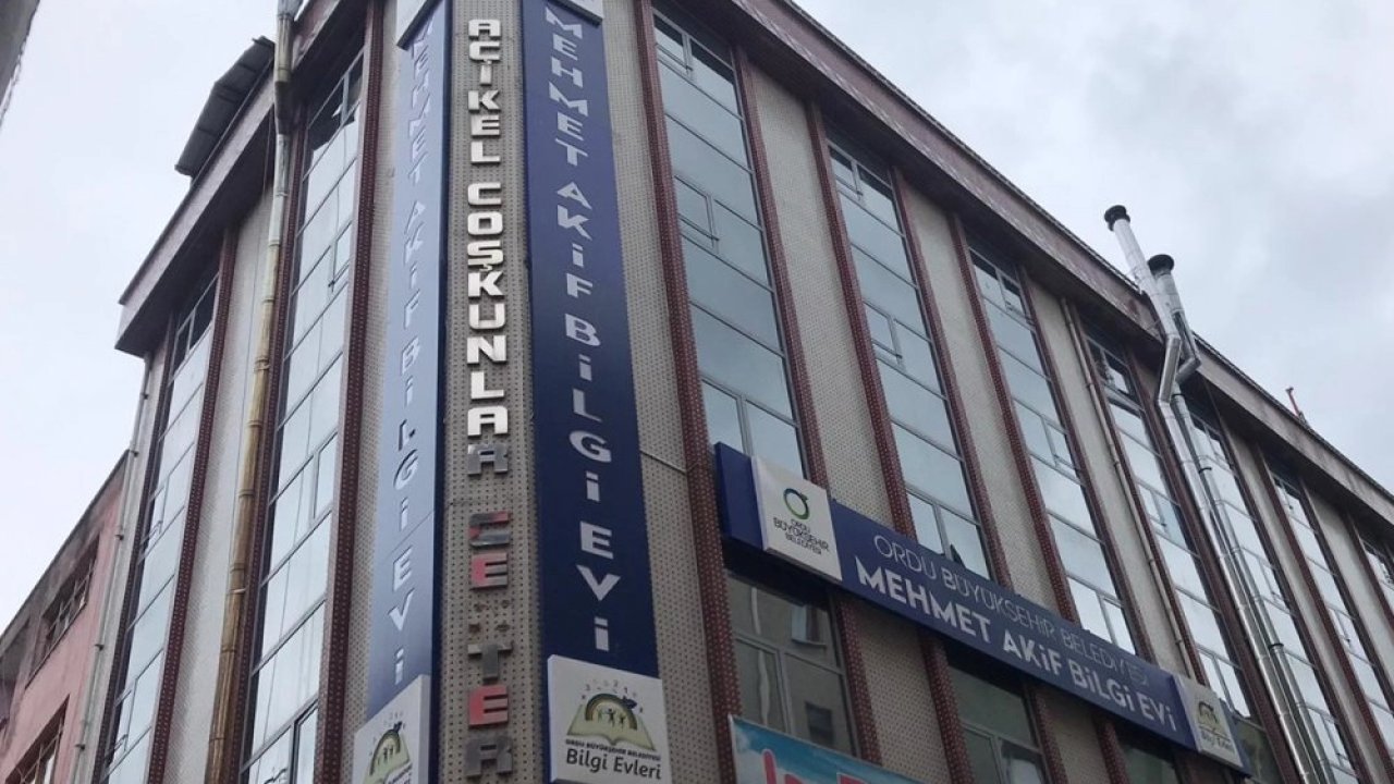 Ordu’da Bilgi Evleri yeni eğitim dönemine hazır