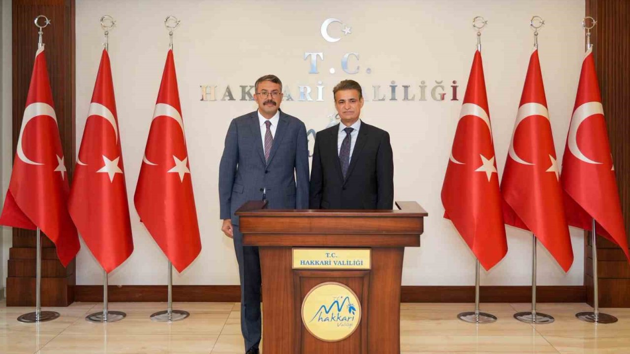 Soran Valisi Halgord Şeyh Necib’ten Hakkâri Valiliğine ziyaret