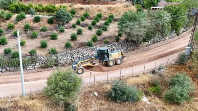 Antalya’nın kırsalında asfalt seferberliği
