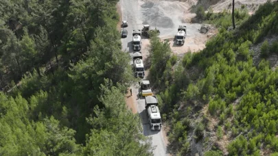 Balıkesir'de Delice Yolu baştan sona yenilendi