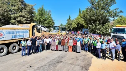 Başkan Çavuşoğlu Babadağ’da yol çalışmalarını yerinde inceledi