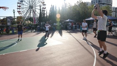 Bursa Nilüfer’de potada 3x3 heyecanı