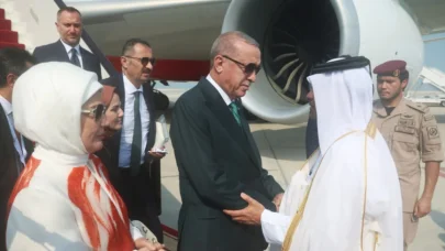 Cumhurbaşkanı Erdoğan Katar’da