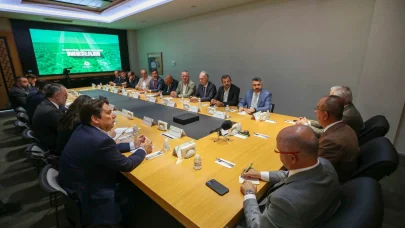 Konya Meram'da Bursa heyeti ile tecrübe paylaşıldı