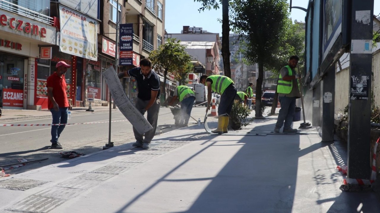 Ordu Büyükşehir’den Altınordu’ya estetik dokunuş
