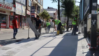 Ordu Büyükşehir’den Altınordu’ya estetik dokunuş