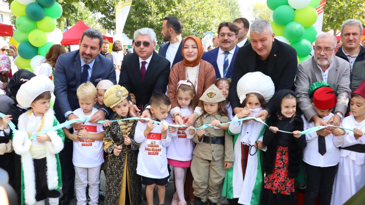 Sakarya’da okul öncesi şenliği coşkuyla kutlandı