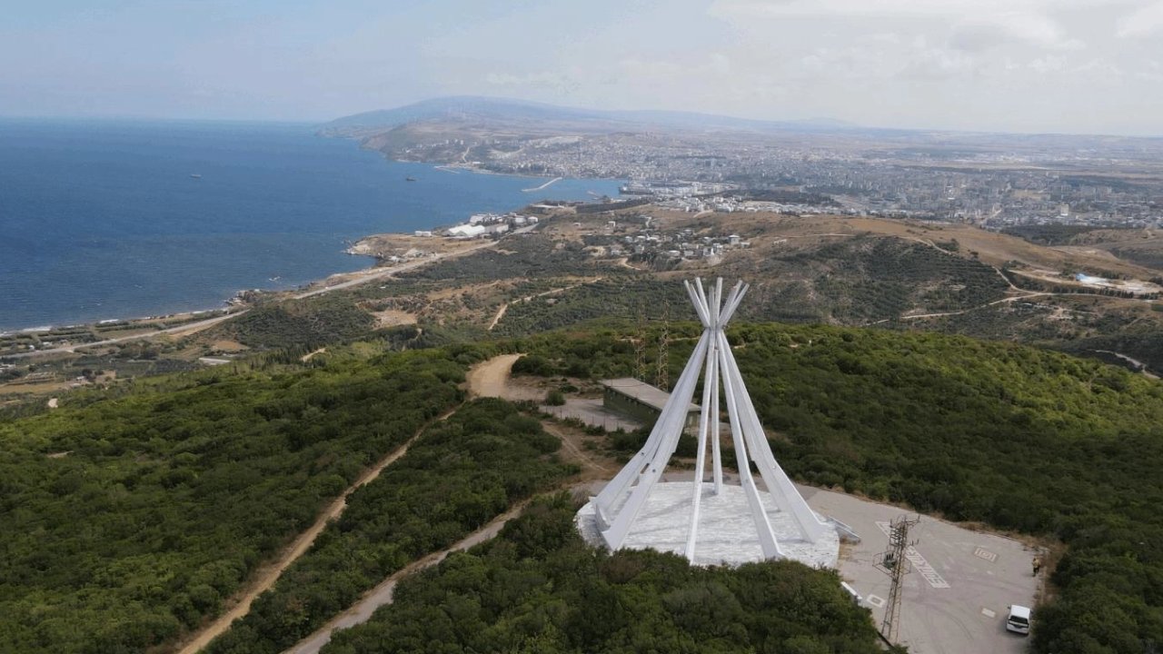 Son Kurşun Anıtı’na giden yol yenilendi