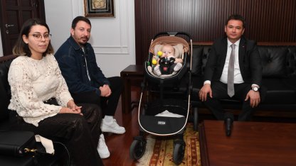 Başkan Aydın’dan SMA hastası Çağan Ata Baran’a destek çağrısı