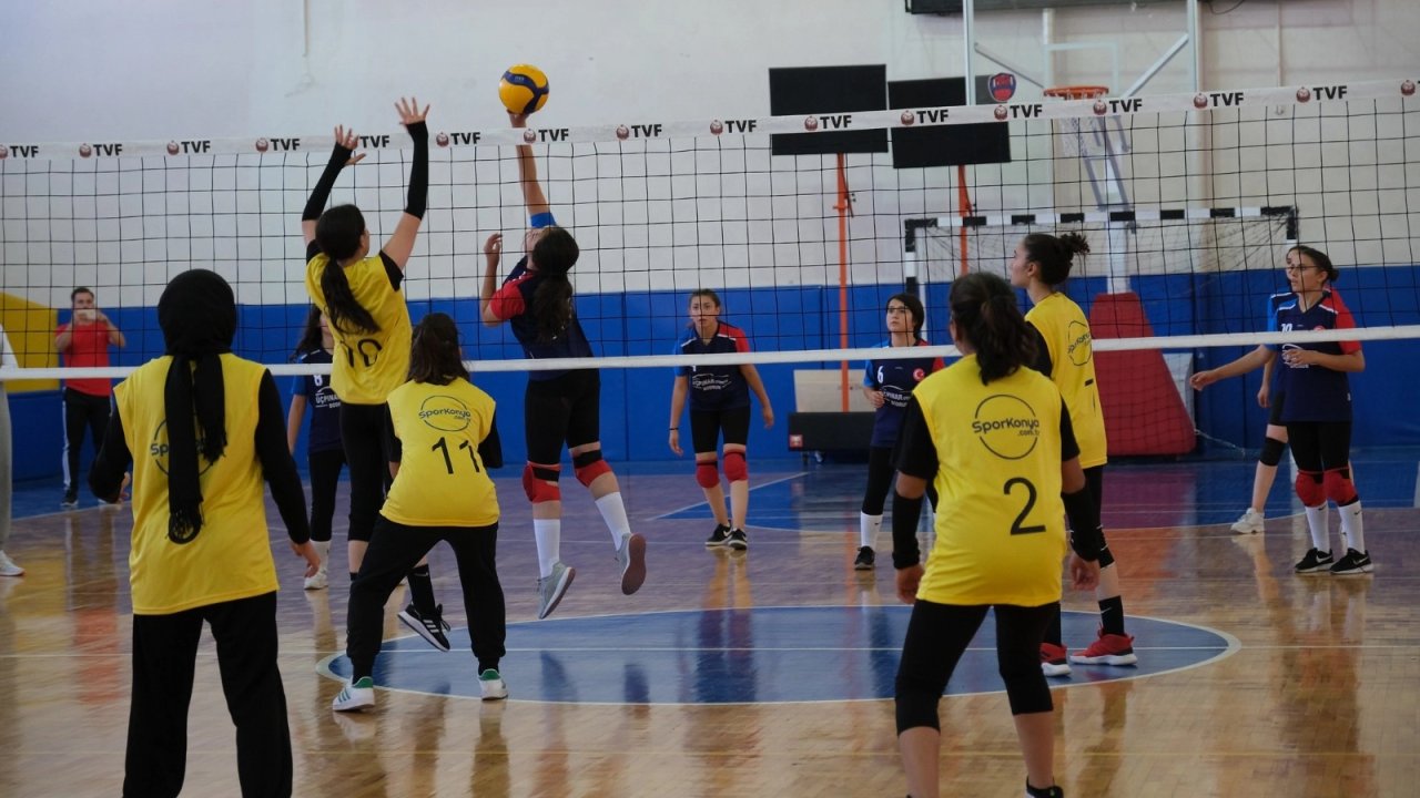 Konya&#039;da &#039;kış spor&#039;larında kayıt heyecanı