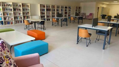 OMÜ Çarşamba Fakülte Kütüphanesi yenilendi