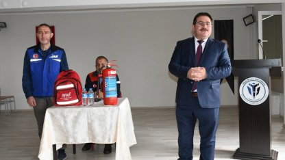 Sakarya'da özel eğitim okullarında afet bilinci