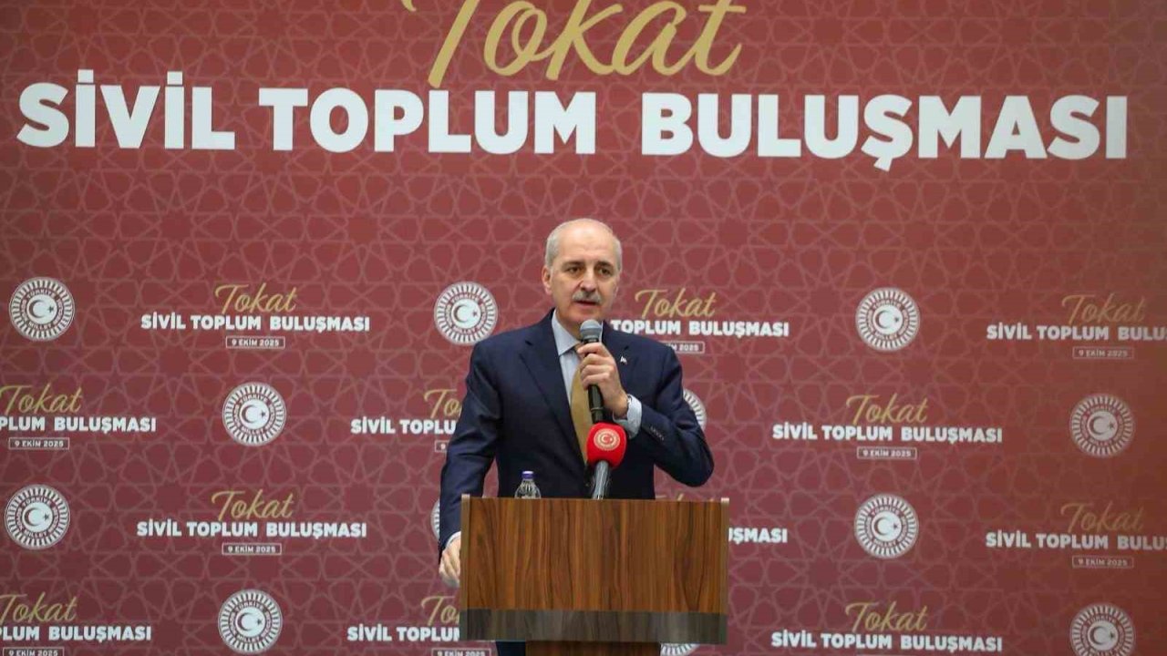 TBMM Başkanı Kurtulmuş, Tokat’ta sivil toplum temsilcileriyle bir araya geldi