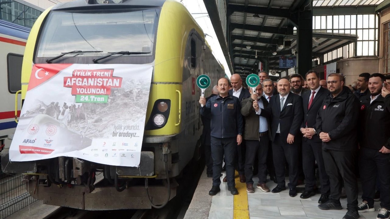24. İyilik Treni Afganistan yolunda