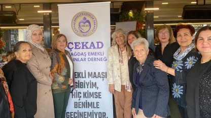 Emekli kadınlardan güç birliği buluşması