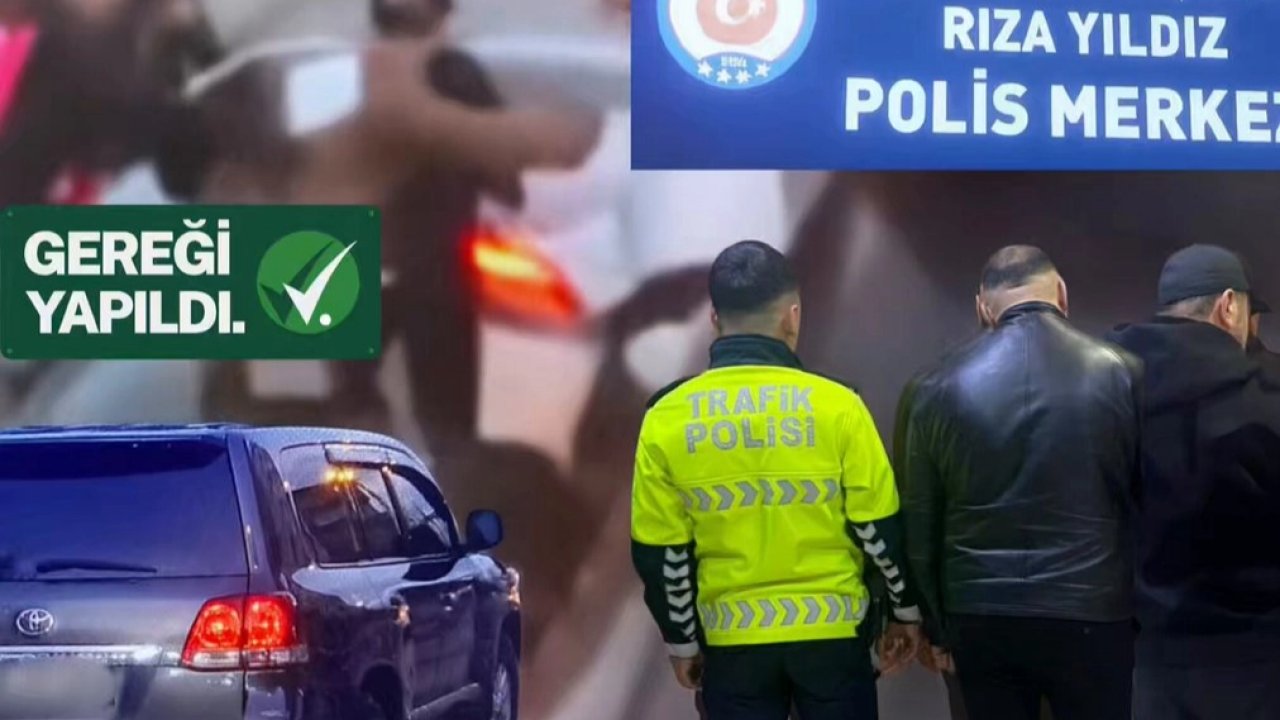 İstanbul&#039;da ters yönde gidip saldıran sürücüler yakalandı.. Yeni kanunla ağır yaptırımlar yolda