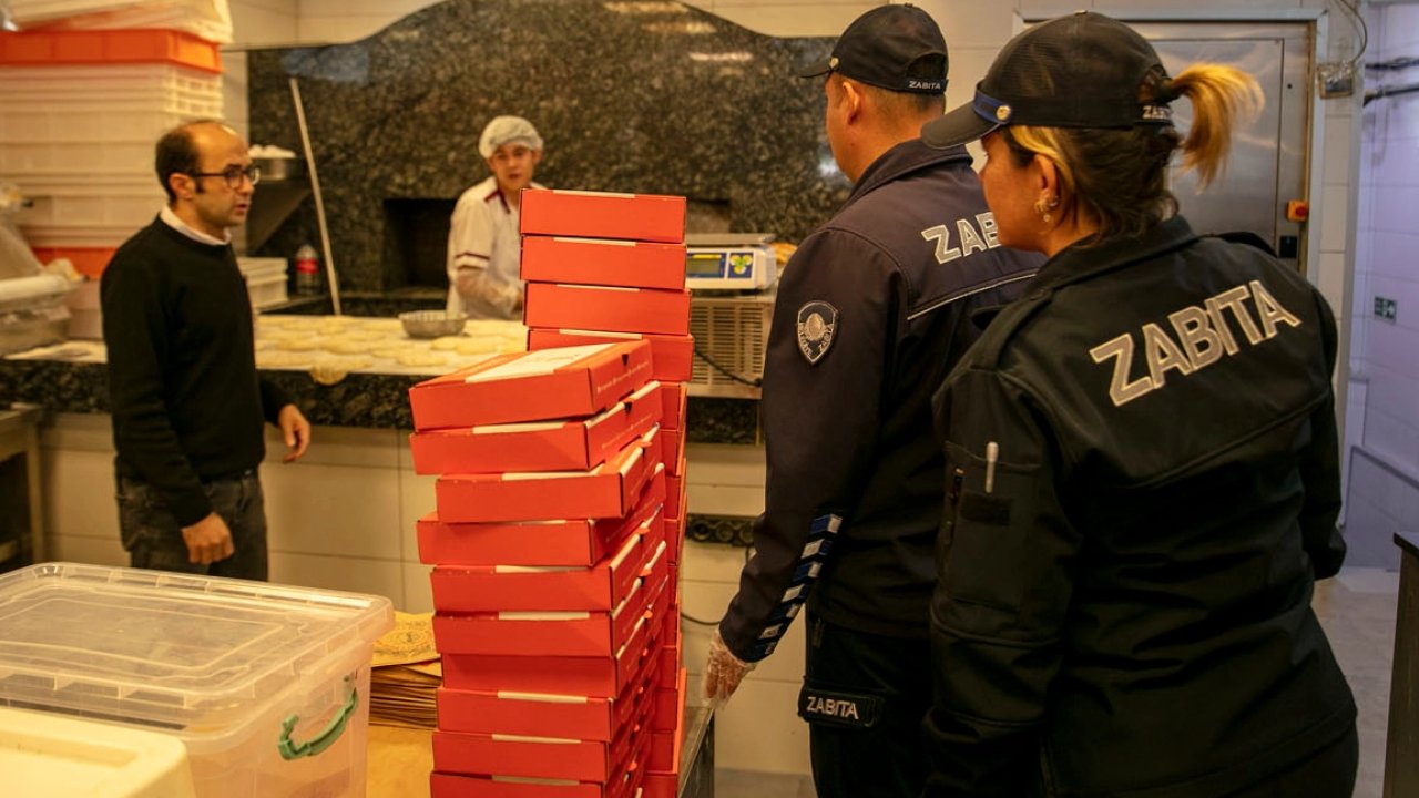 İzmir Güzelbahçe Zabıtası'ndan restoranlara sıkı denetim