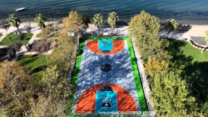 Kocaeli Büyükşehir'den spor sahalarına yenileme
