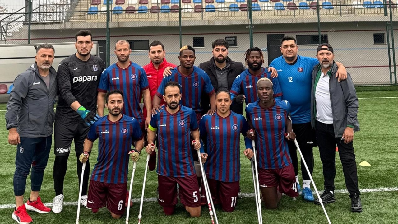 Trabzon Ampute Futbol Takımı sezona galibiyetle başladı