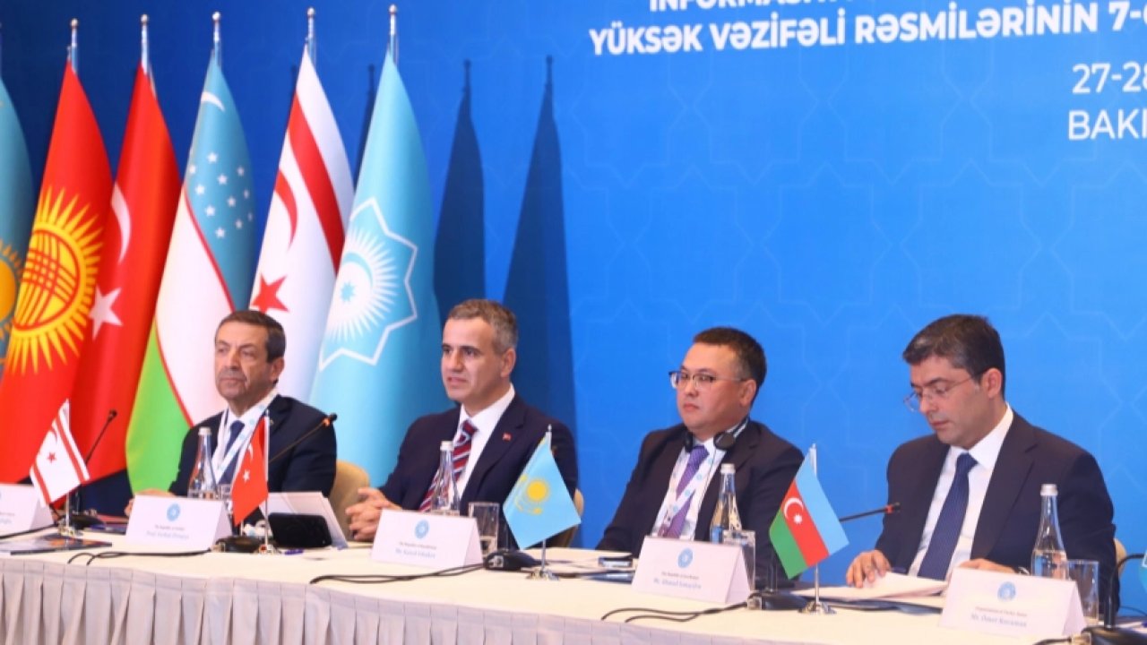 Türk Devletleri Teşkilatı Medya Bakanları Bakü&#039;de buluştu