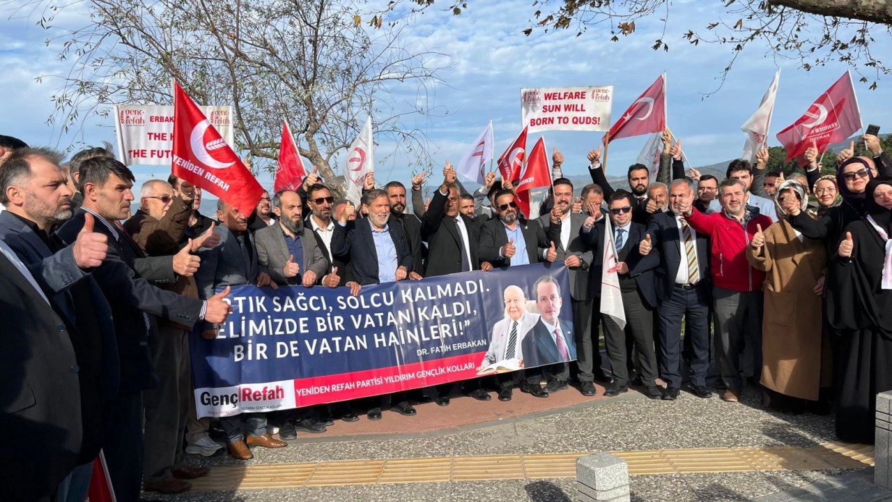 Yeniden Refah&#039;tan İznik’te Papa ziyaretine protesto