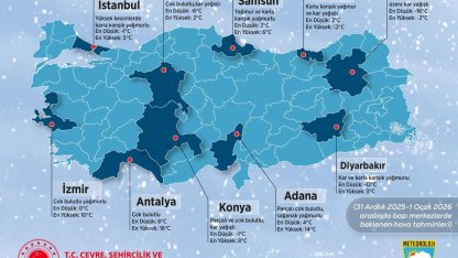 2025'in son hava raporu... Yeni yıla soğuk ve yağışlı hava ile giriyoruz
