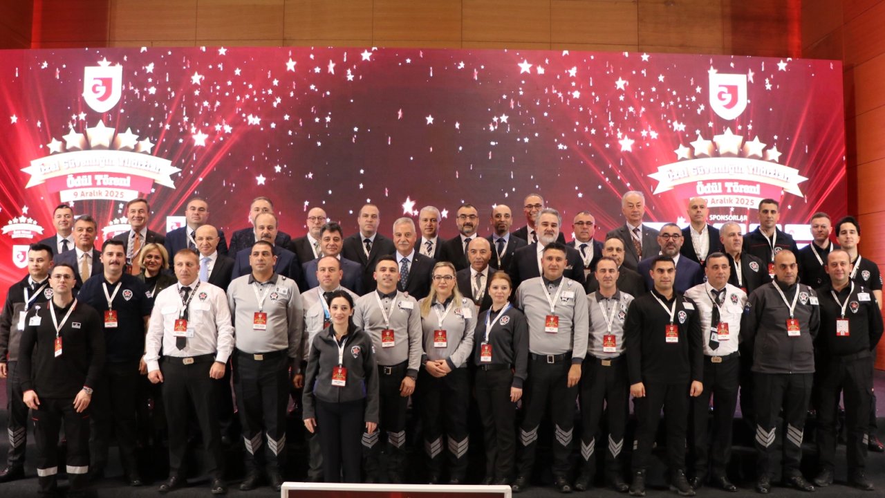 24 güvenlik görevlisine onur ödülü