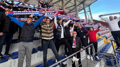Almanya'dan Zonguldakspor'un taraftar grubu 'Krallar'a anlamlı destek