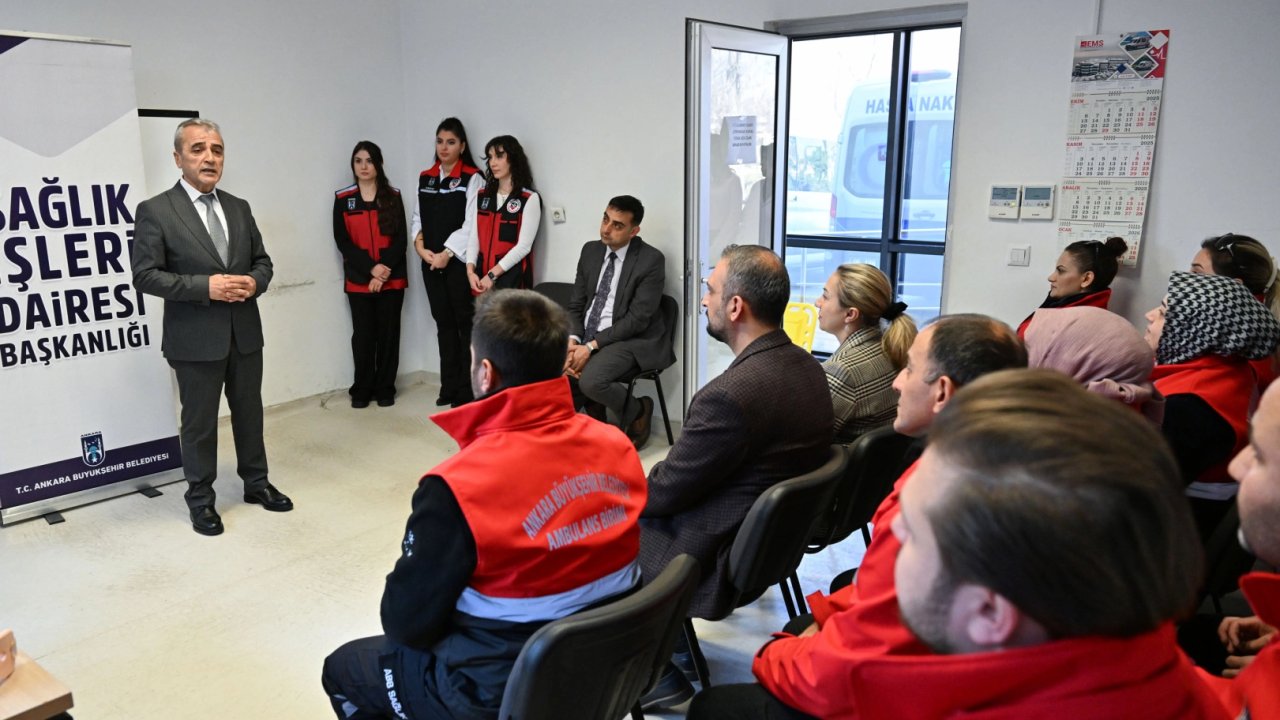 Ankara Büyükşehir’den eşit ve erişilebilir sağlık ulaşımı